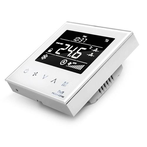 MCO Home Fan Coil Thermostaat Verwarmen Z-Wave Wit