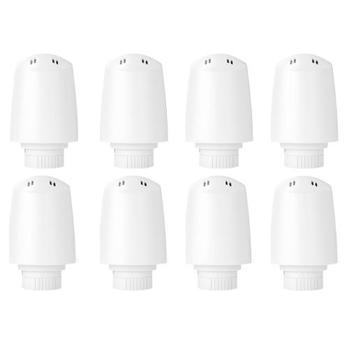 Plugwise Tom Slimme Radiatorknop Zigbee 8-Pack