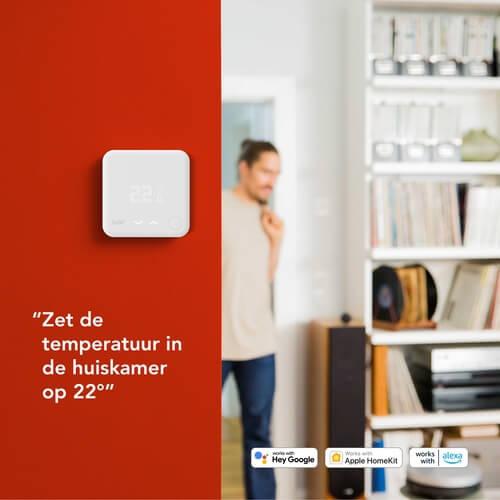 tado Starterskit Bedrade Slimme Thermostaat V3+ Wit